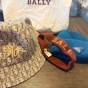 Dior Bucket Hat Prada Beanie Bally Headband